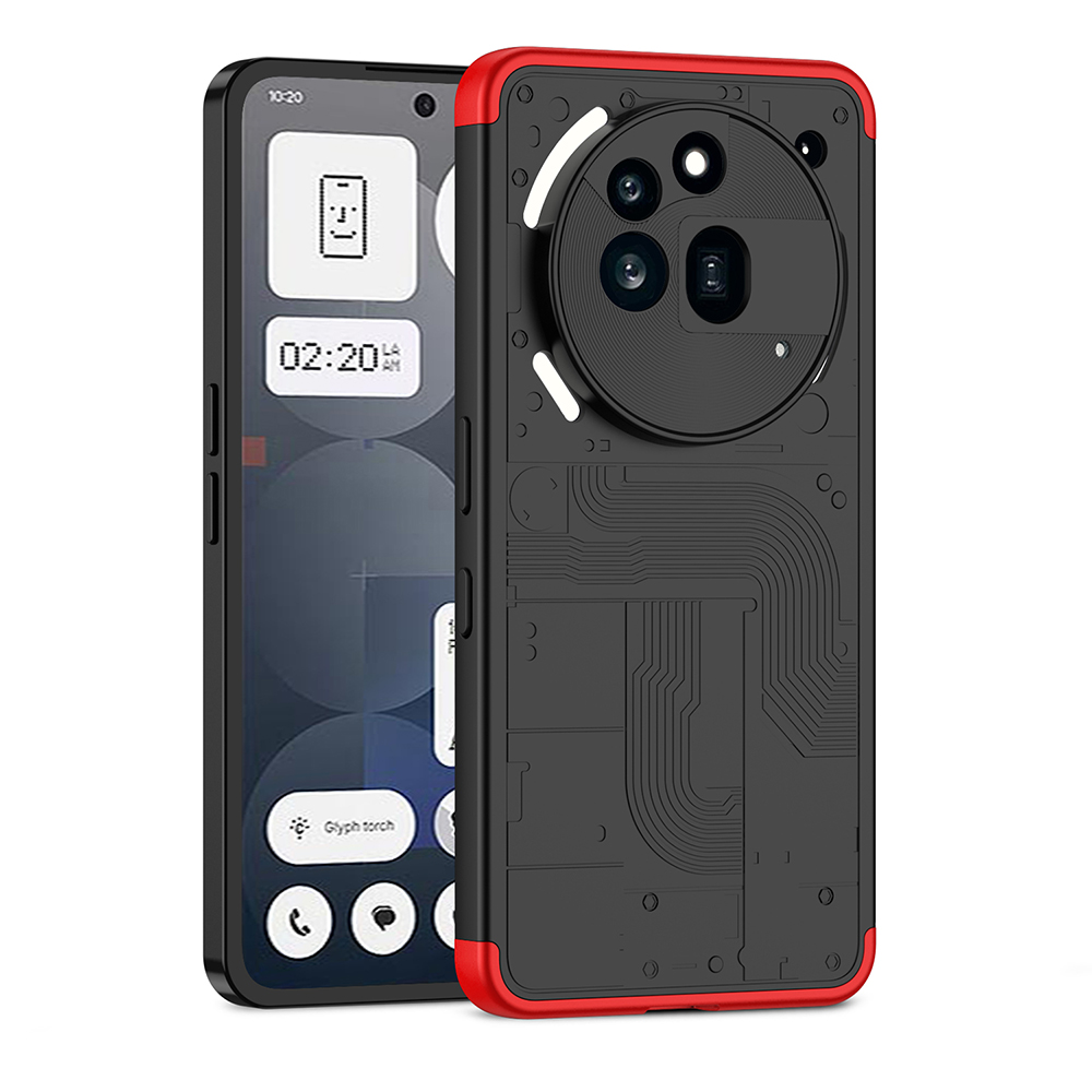 マットハード PC ケース Nothing Phone 3a - Heavy Duty 360 Full Body Protective Case のレビューと価格