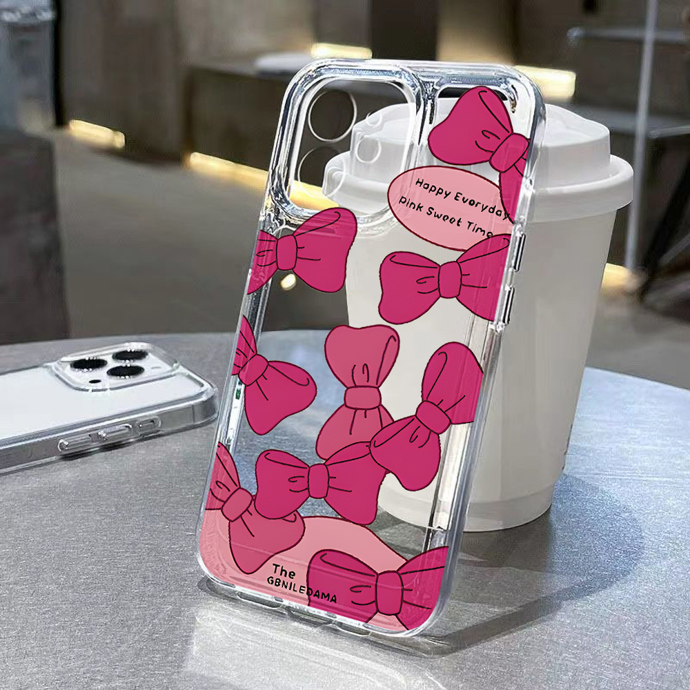 ミニフラワーフォンケース iPhone 17 Pro Max - Clear Shockproof Bumper Case のレビューと価格