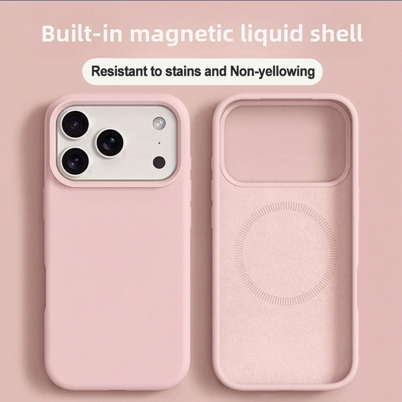 オリジナル液体シリコーン磁気電話ケース iphone 18P - Liquid Silicone Magnetic Phone Case のレビューと価格
